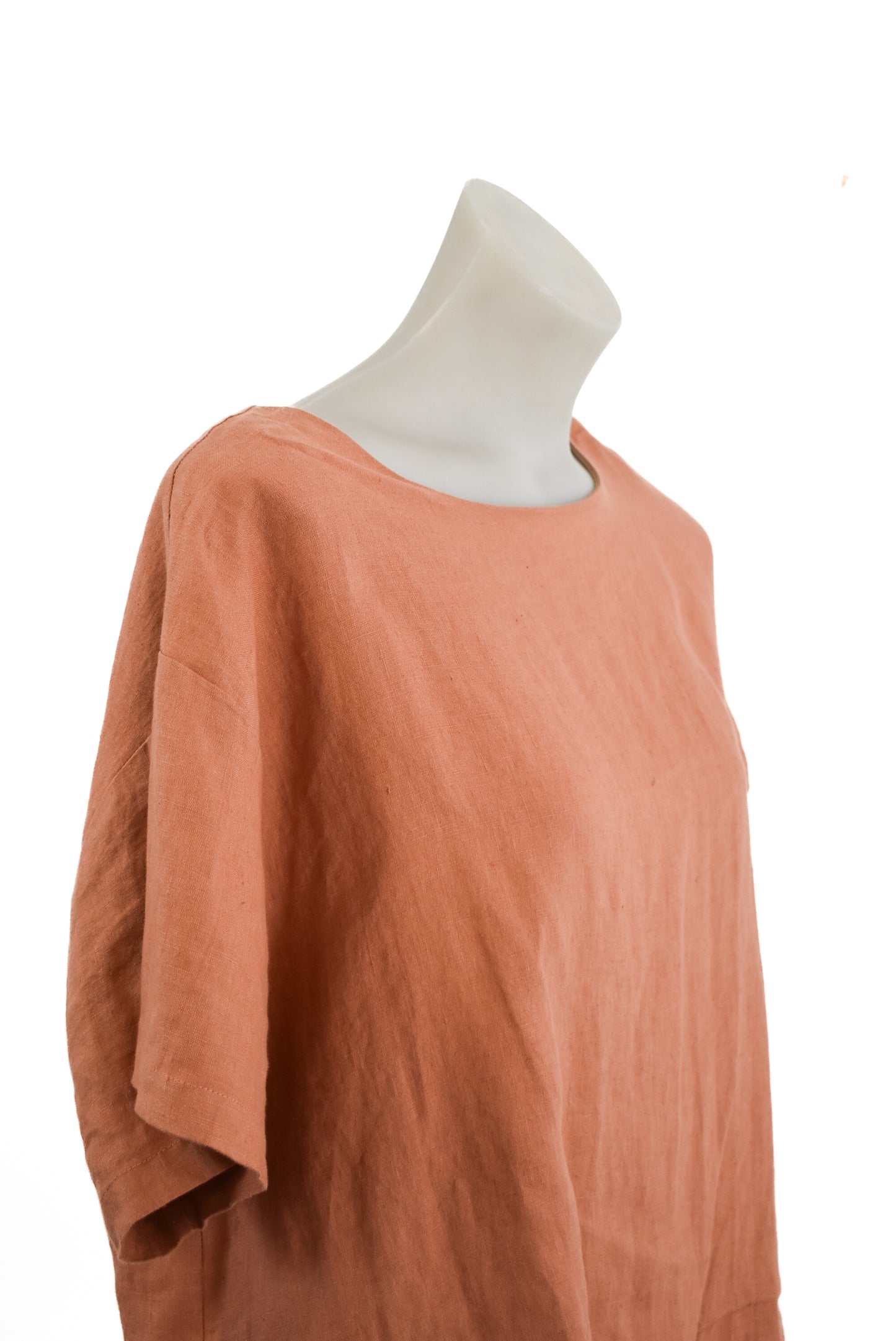 Two by Two linen top, M