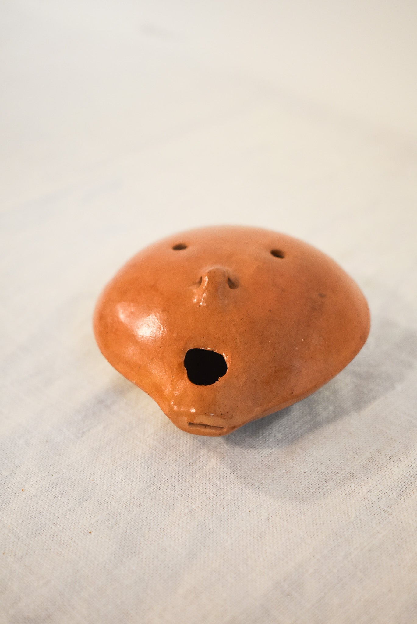 Peruvian hand painted Ocarina flute