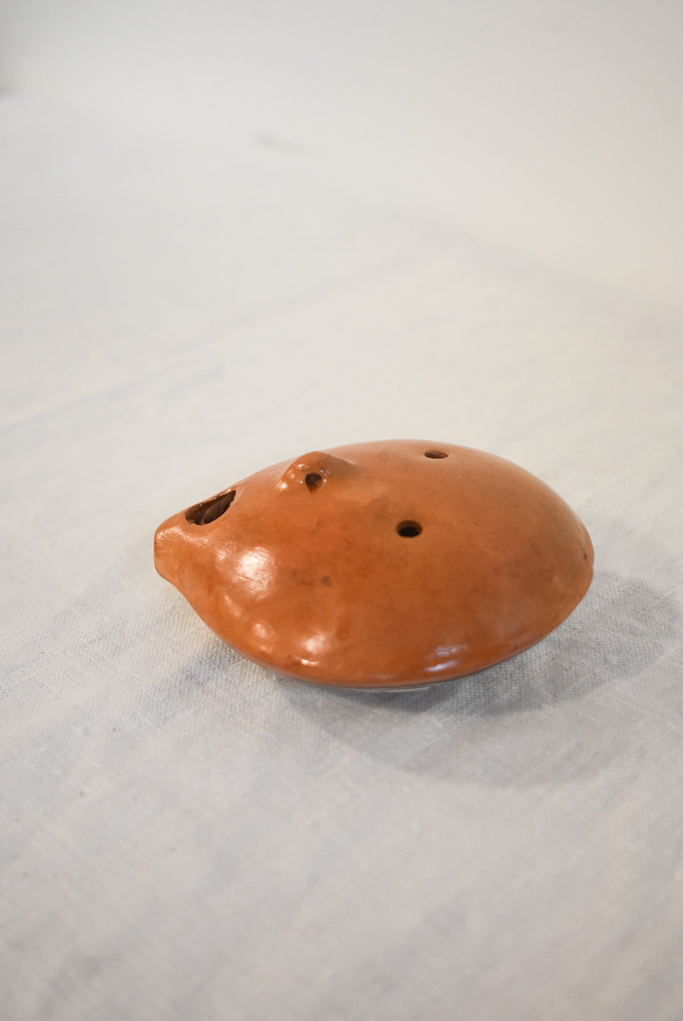 Peruvian hand painted Ocarina flute