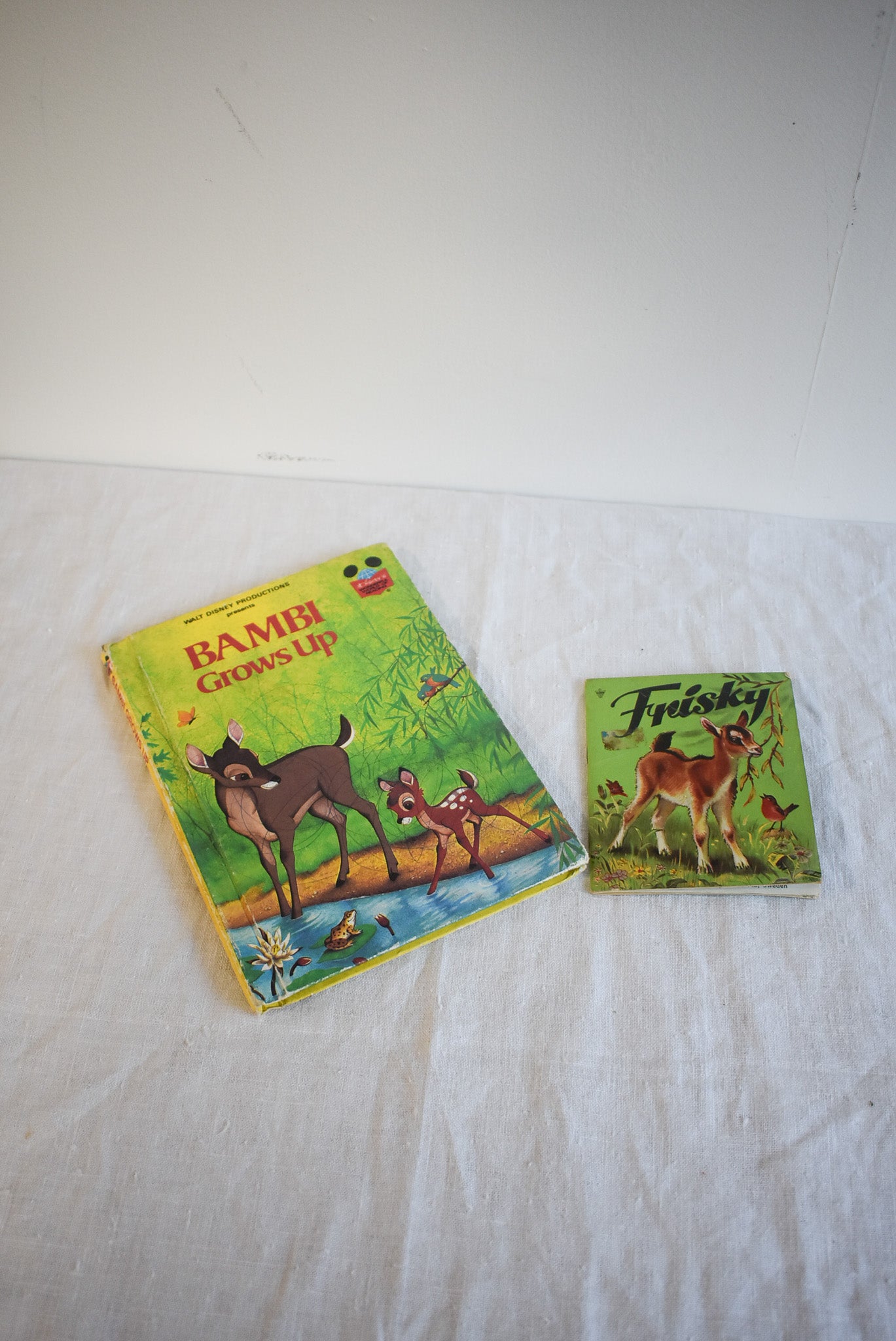 Bambi Grows Up + Frisky childrens book bundle