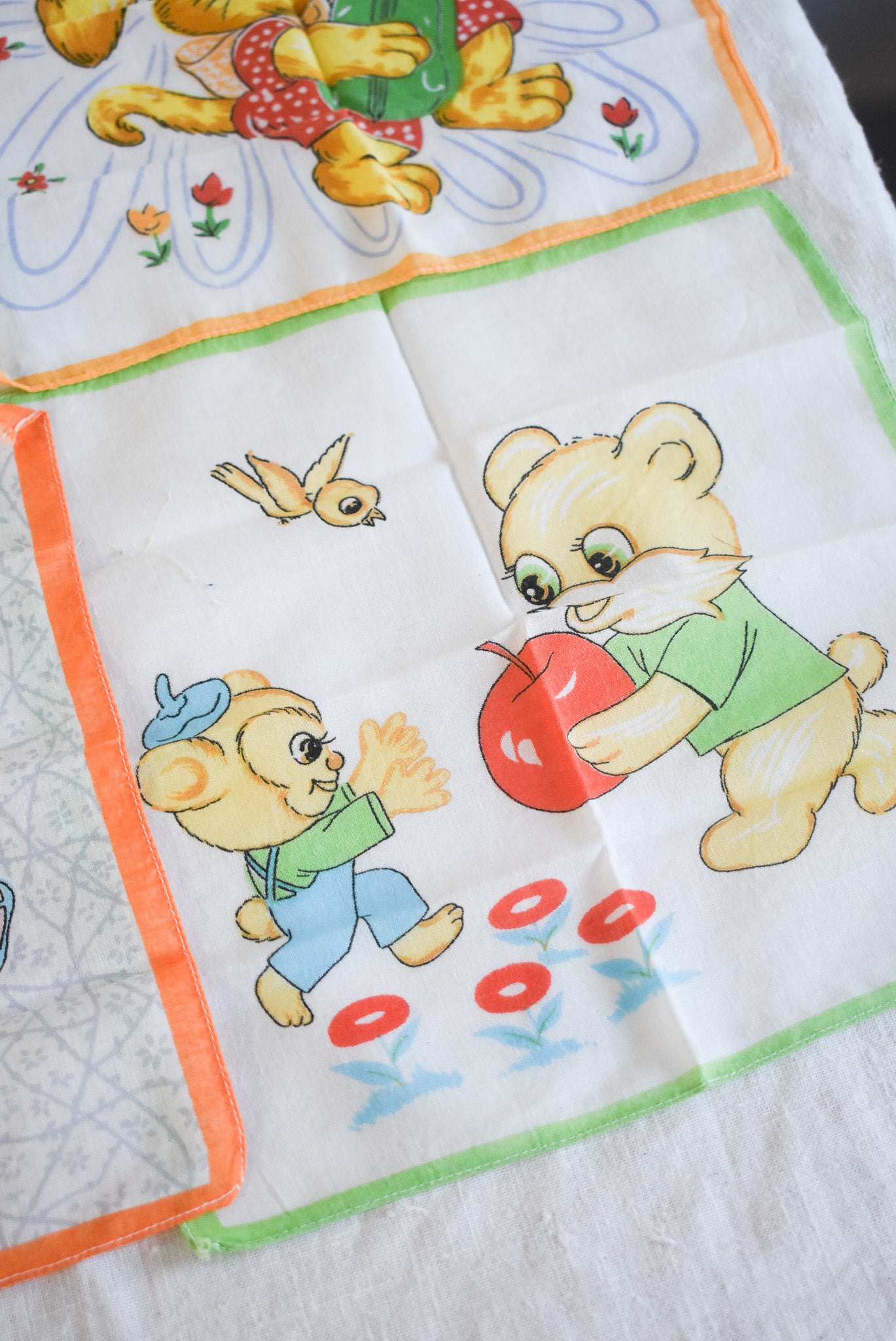 Vintage Kids Hankies (set 2)