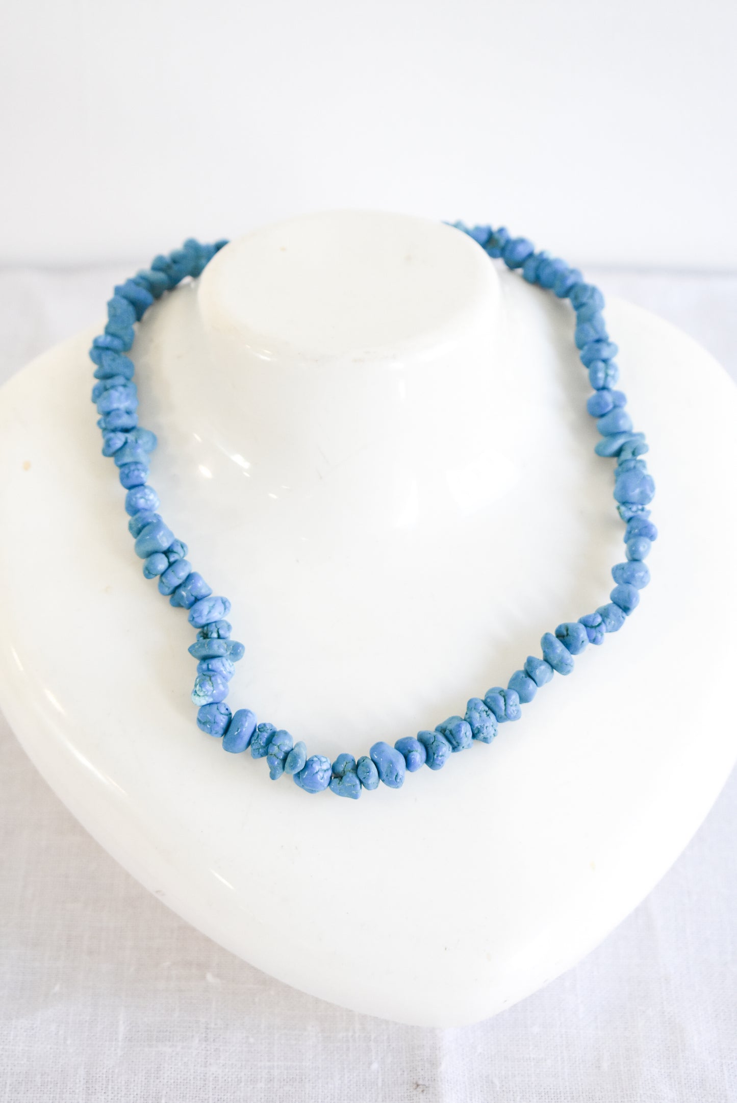 Statement turquoise necklace