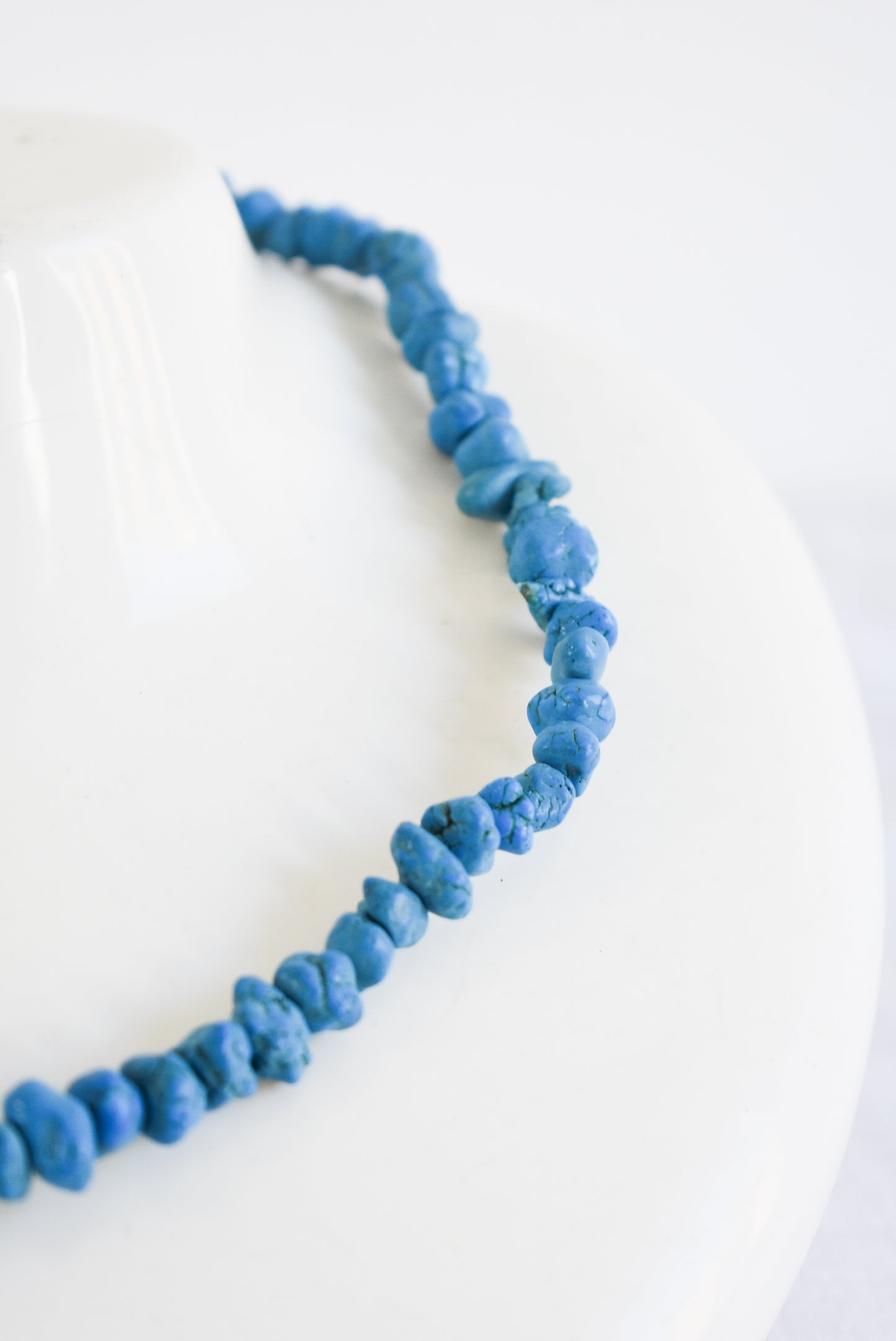 Statement turquoise necklace