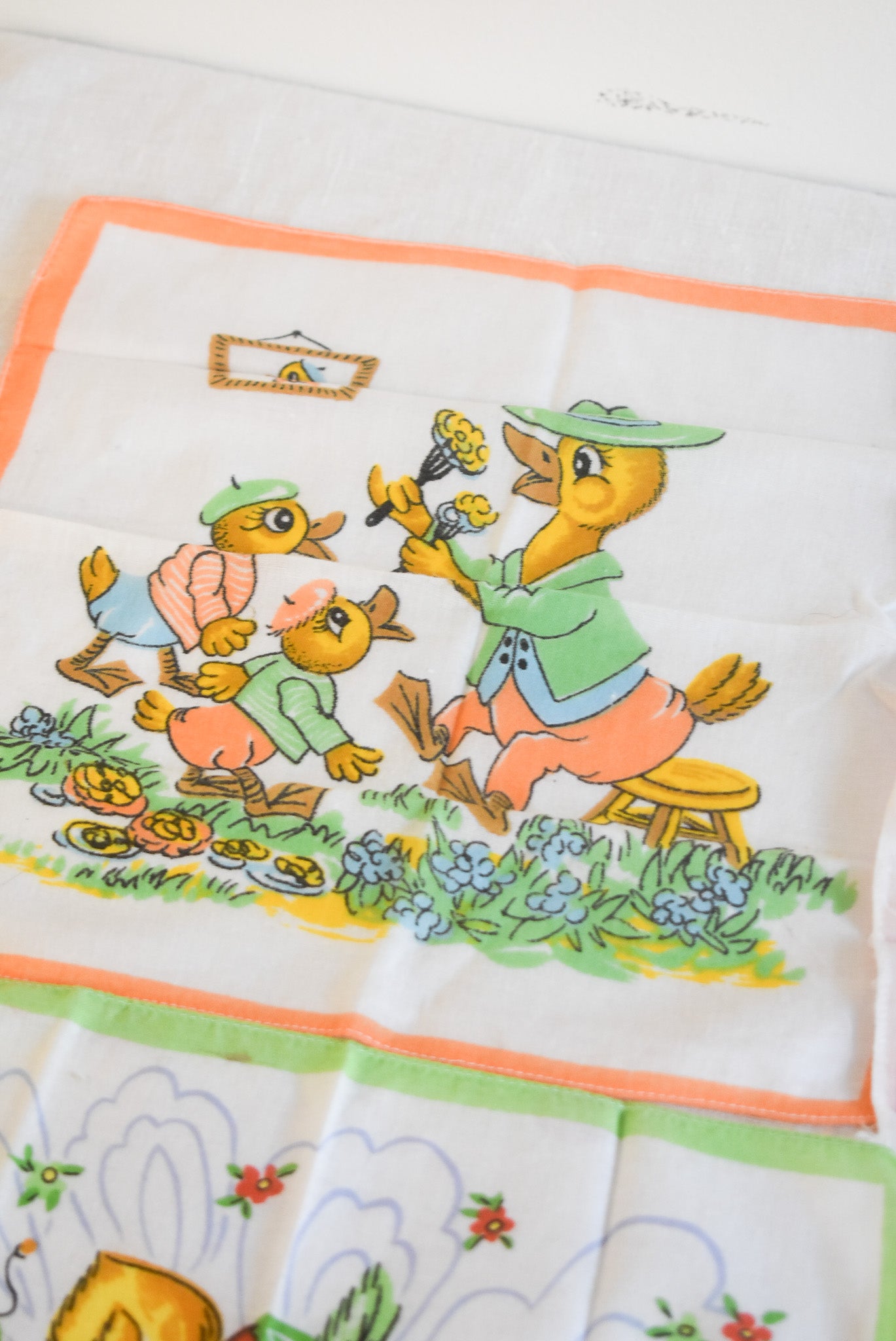 Vintage Kids Hankies (set 4)