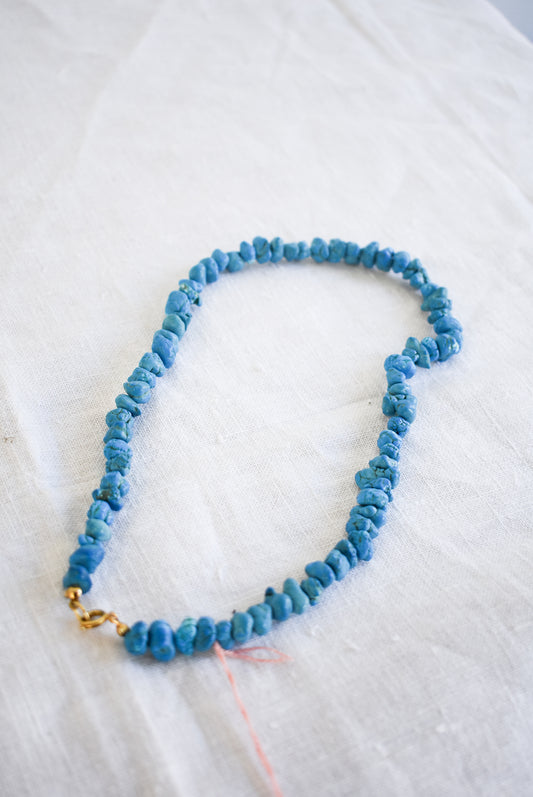 Statement turquoise necklace