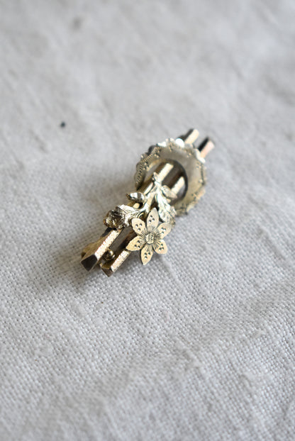 Antique silver pin