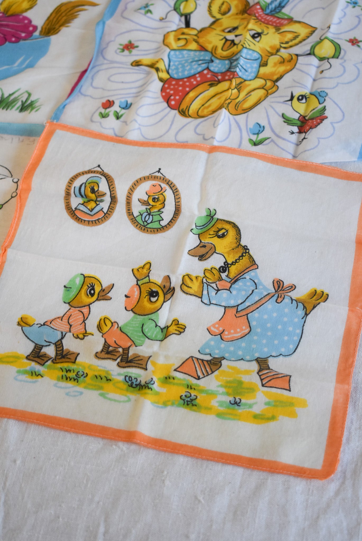 Vintage Kids Hankies (set 1)