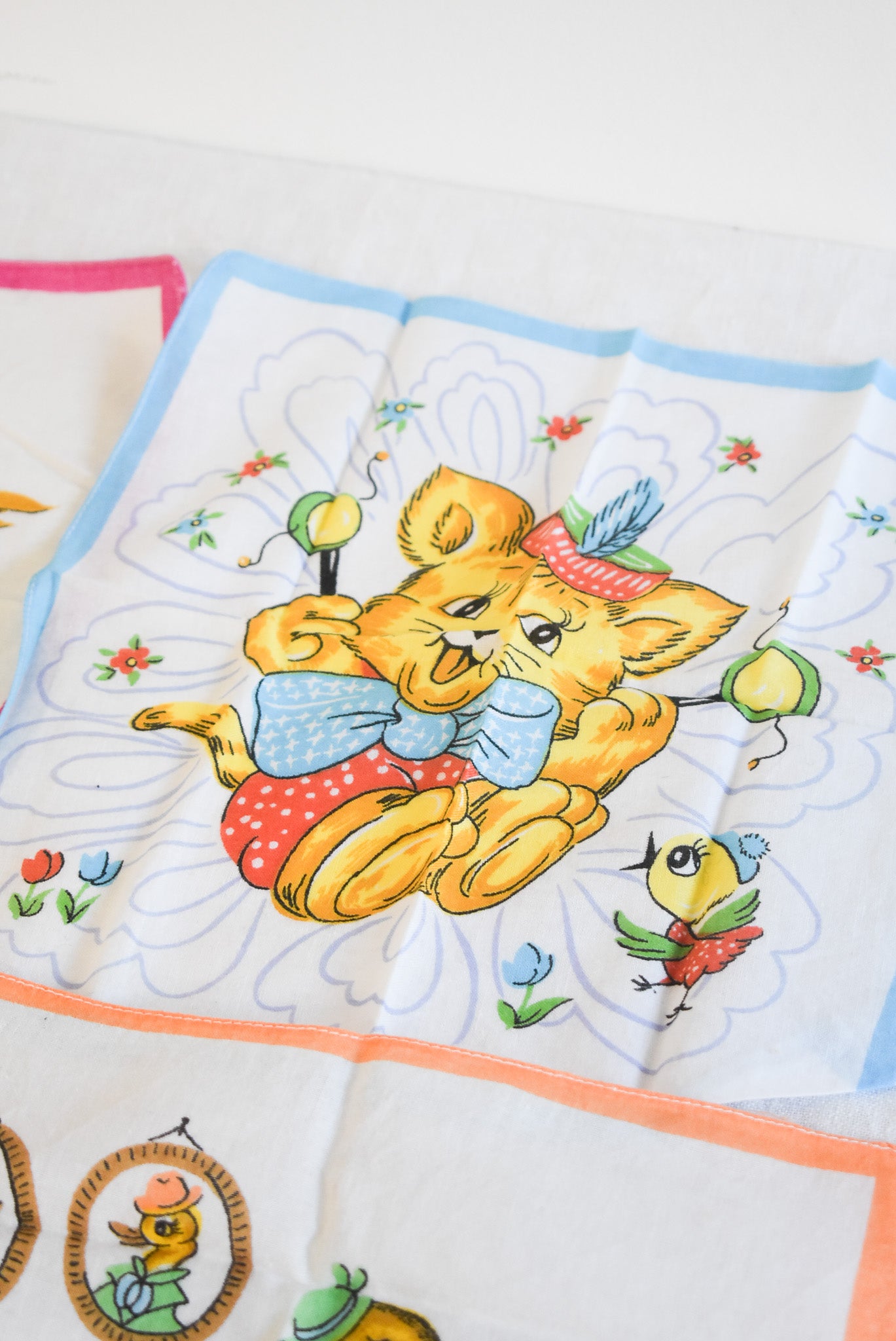 Vintage Kids Hankies (set 1)