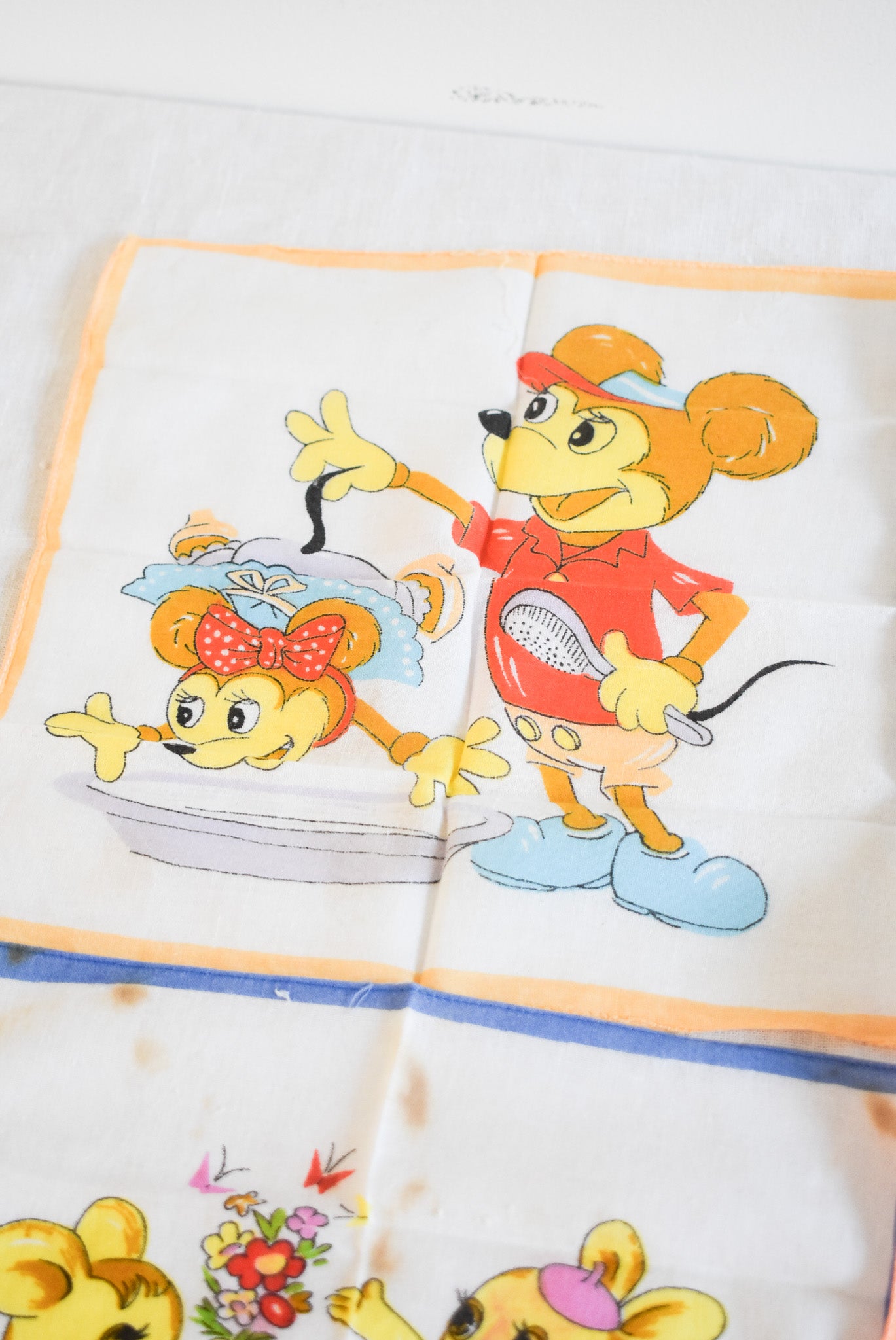 Vintage Kids Hankies (set 3)