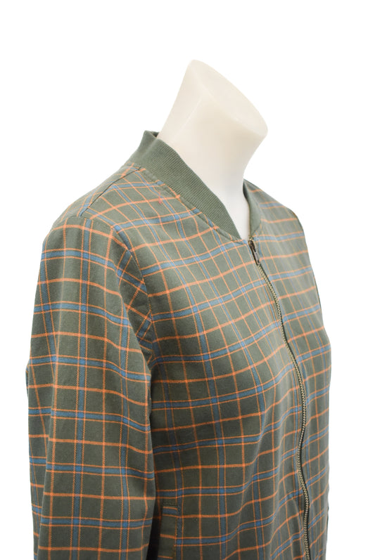 Princess Highway jacket checked green/orange/blue, 10