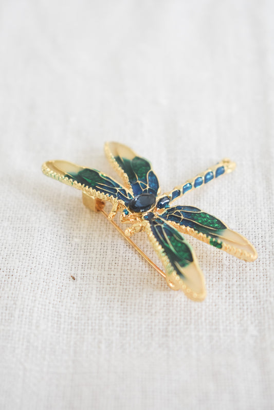 Dragon fly brooch