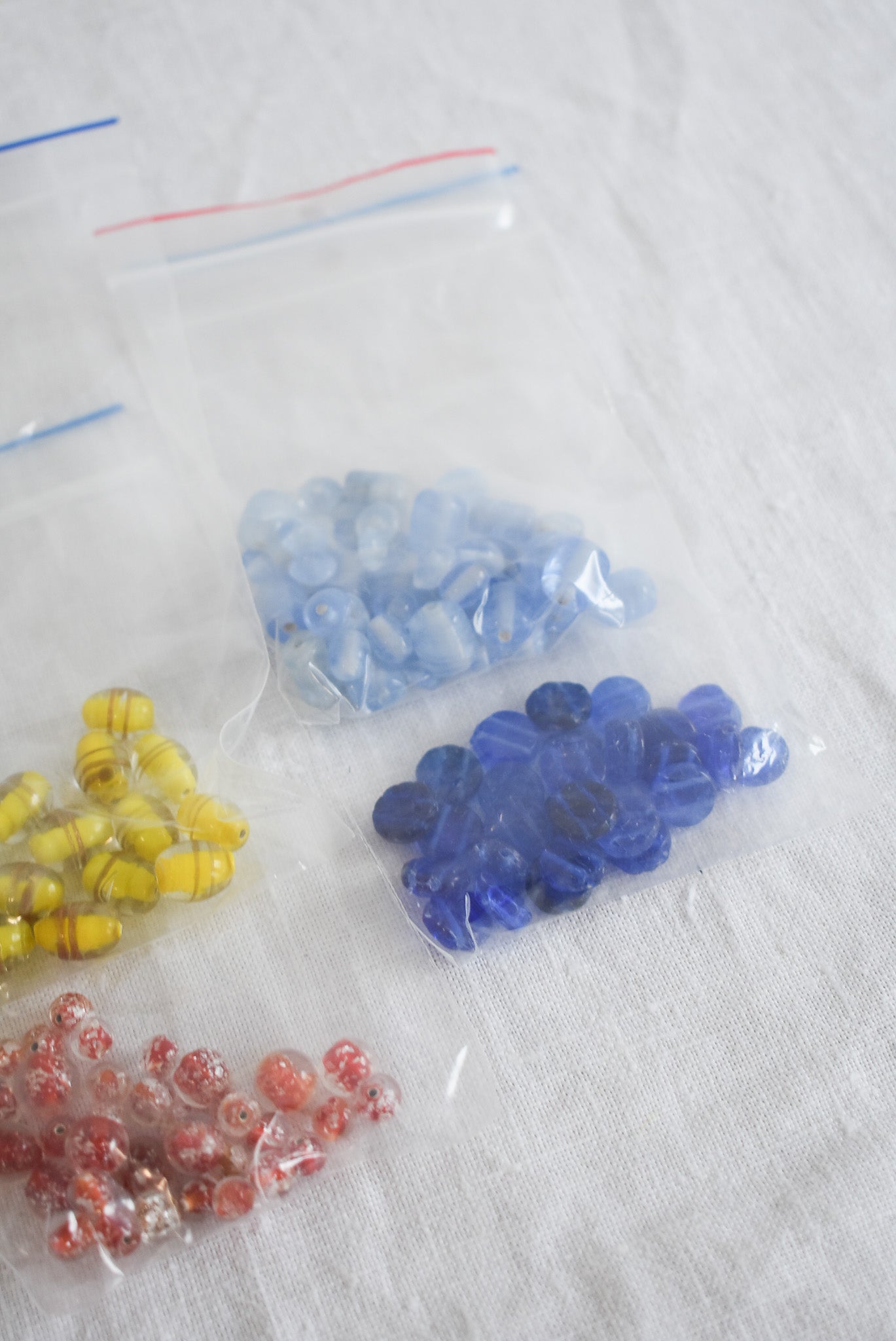 Gorgeous glass beads bundle