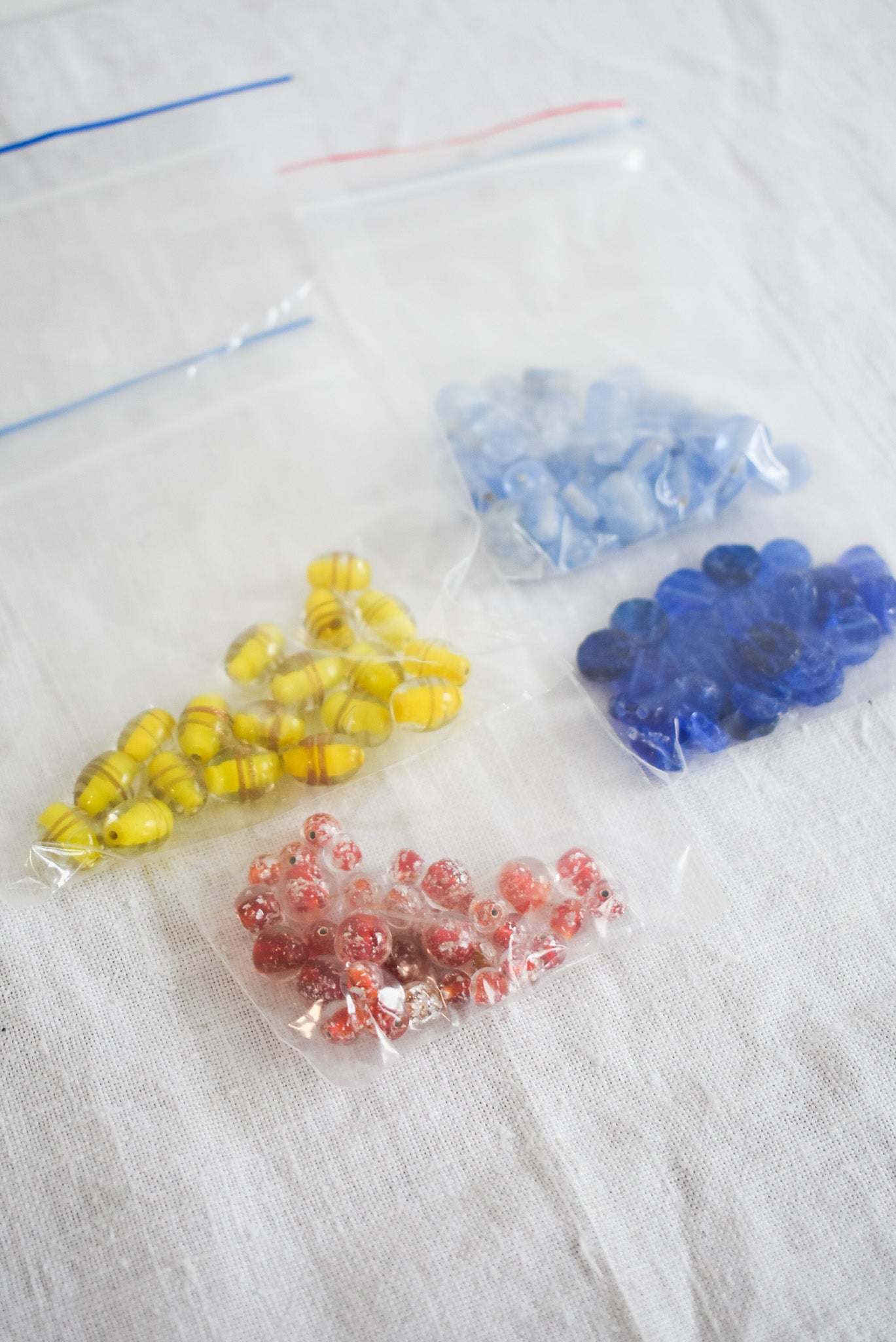 Gorgeous glass beads bundle