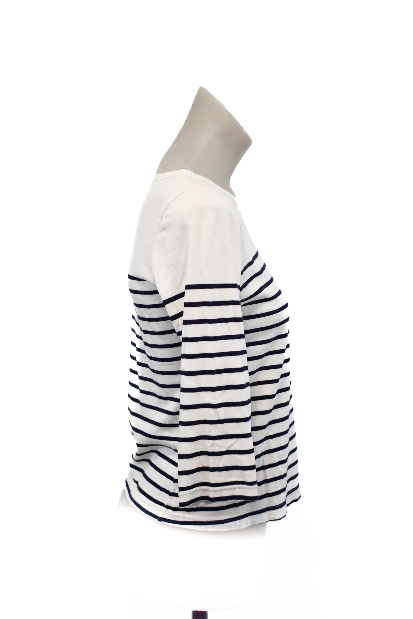 &CO Twentysevennames navy striped top NZ made, 8