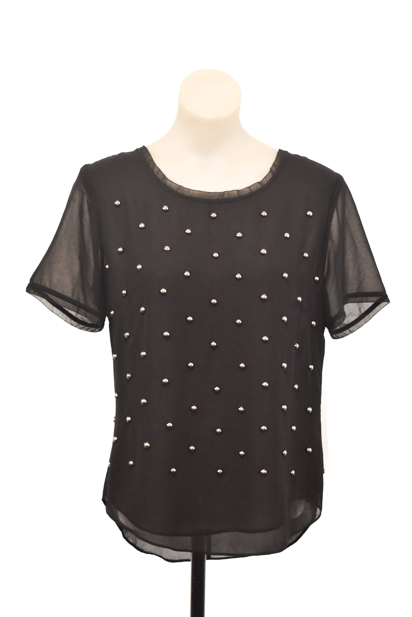 Ashley Fogal sheer bauble top, 12