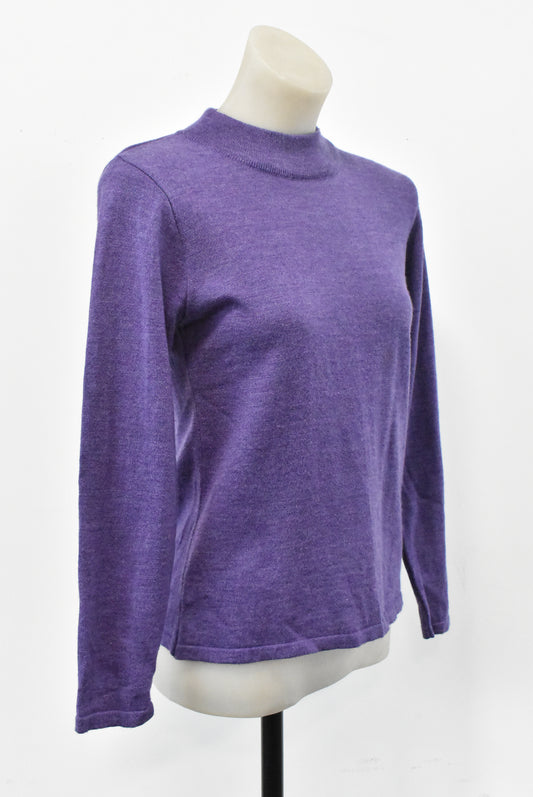 Segreto purple merino jumper, 10