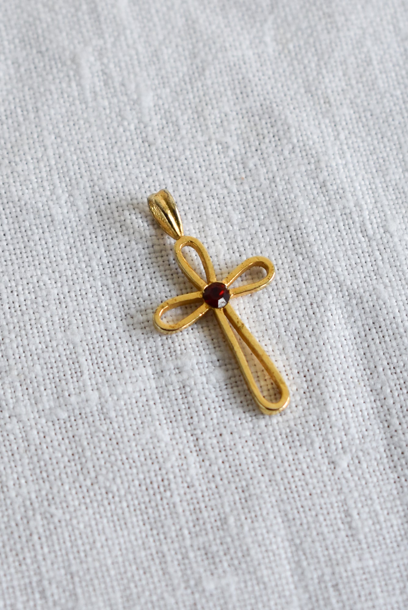 Unique cross pendant