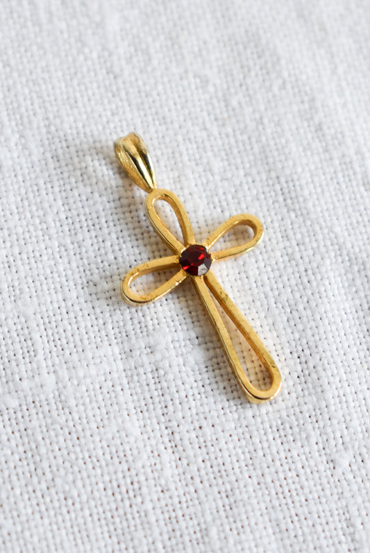 Unique cross pendant