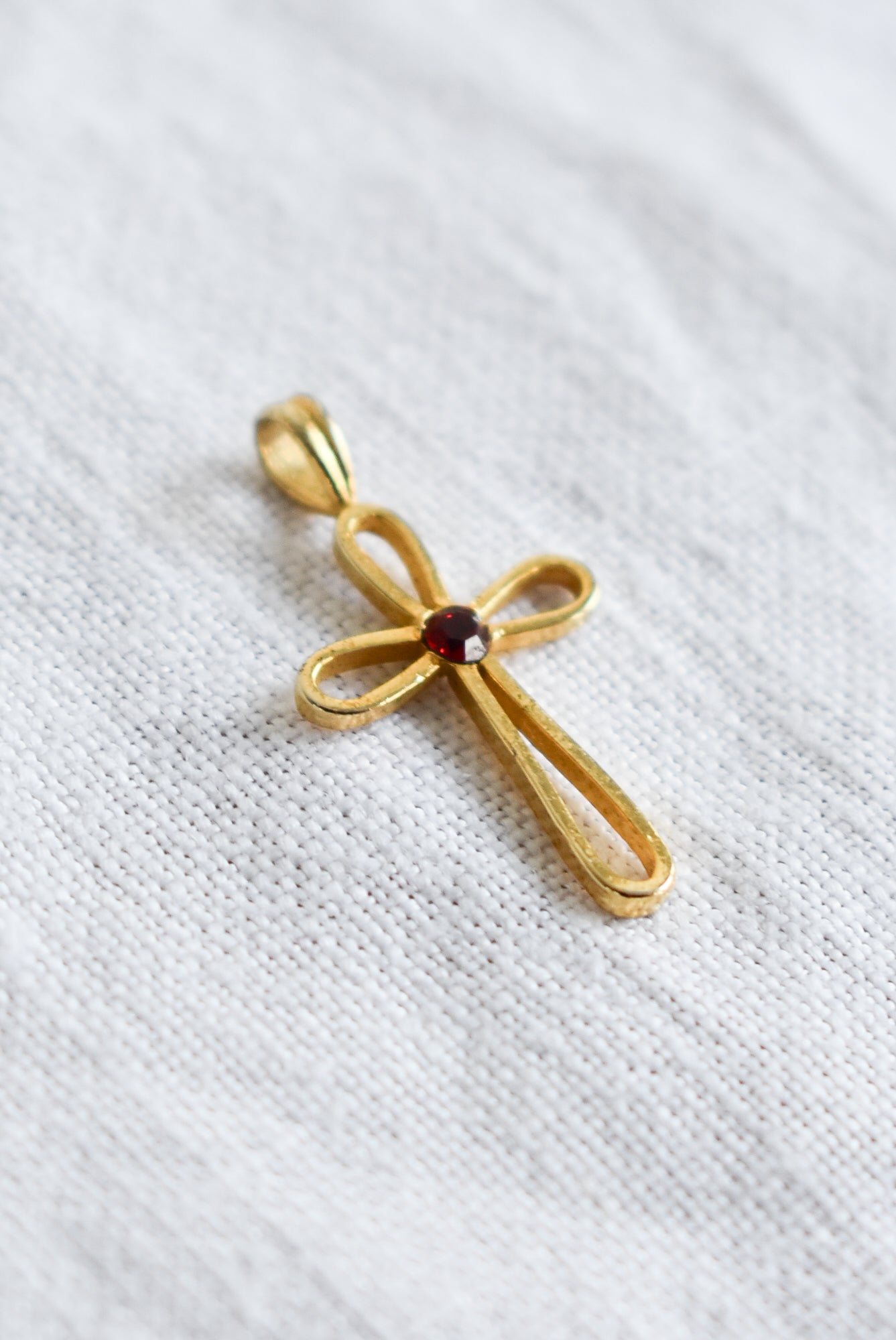 Unique cross pendant