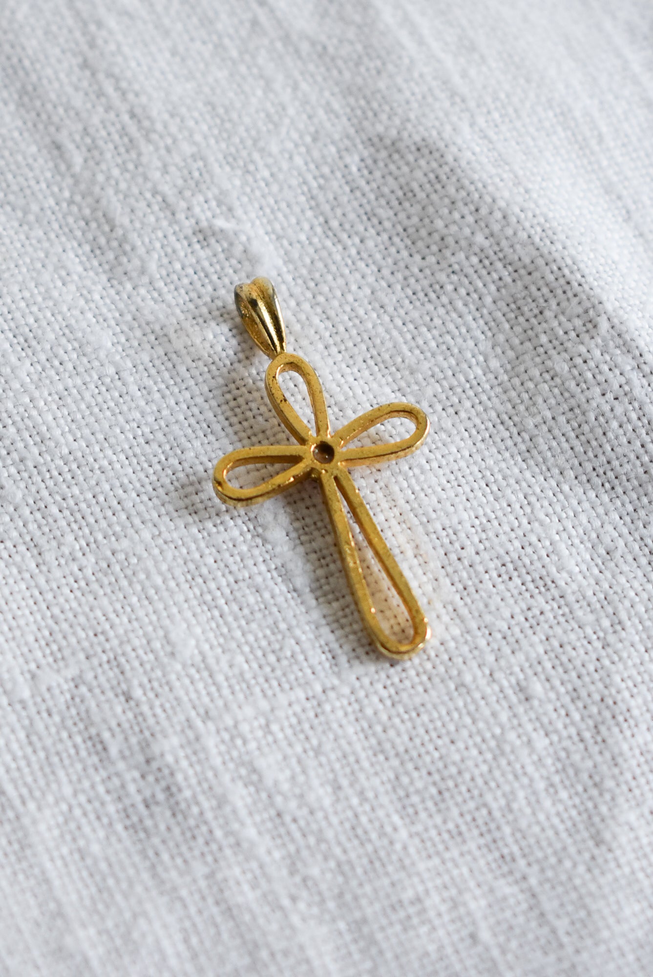 Unique cross pendant