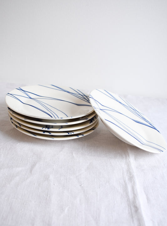 Royal Doulton pacific blue tapas plates, set of 6