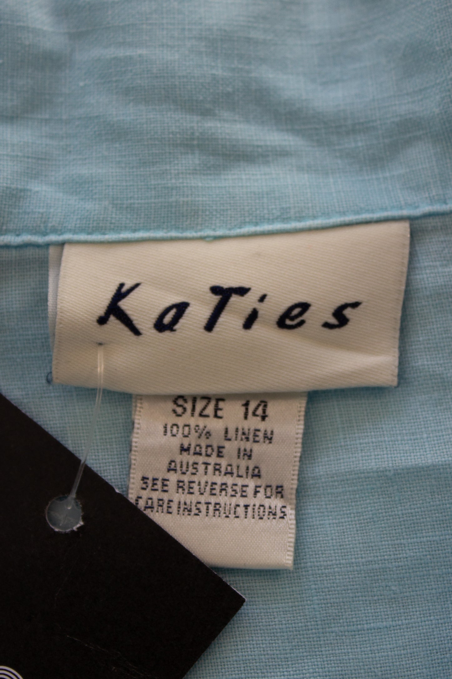 Katies baby blue blouse, 14