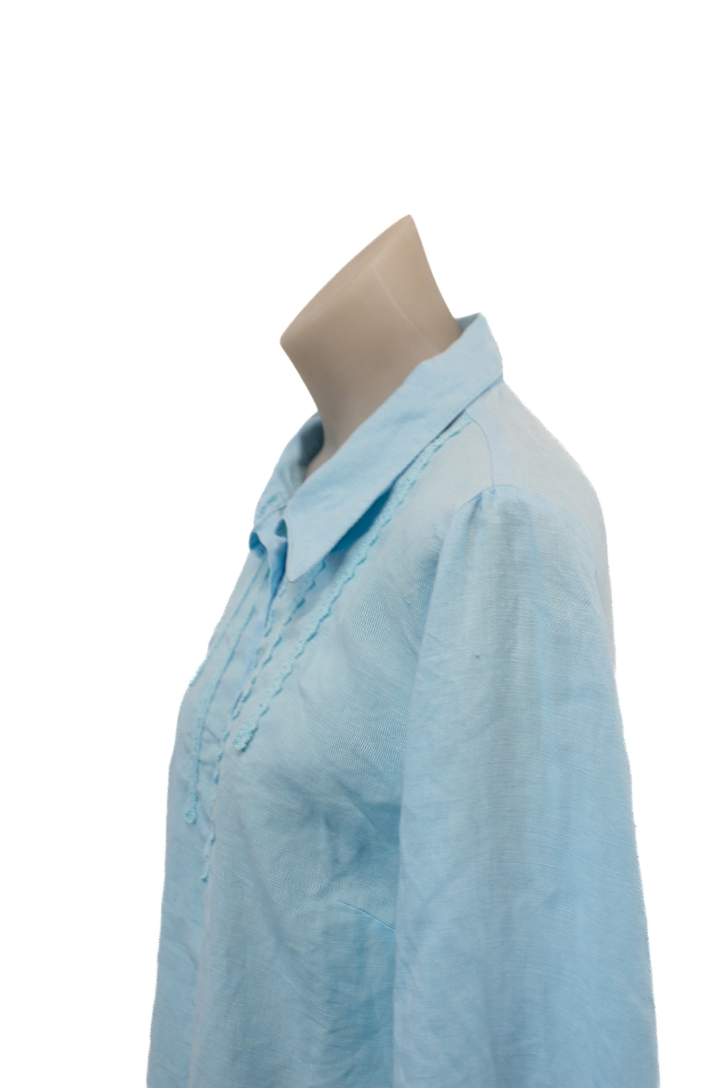 Katies baby blue blouse, 14