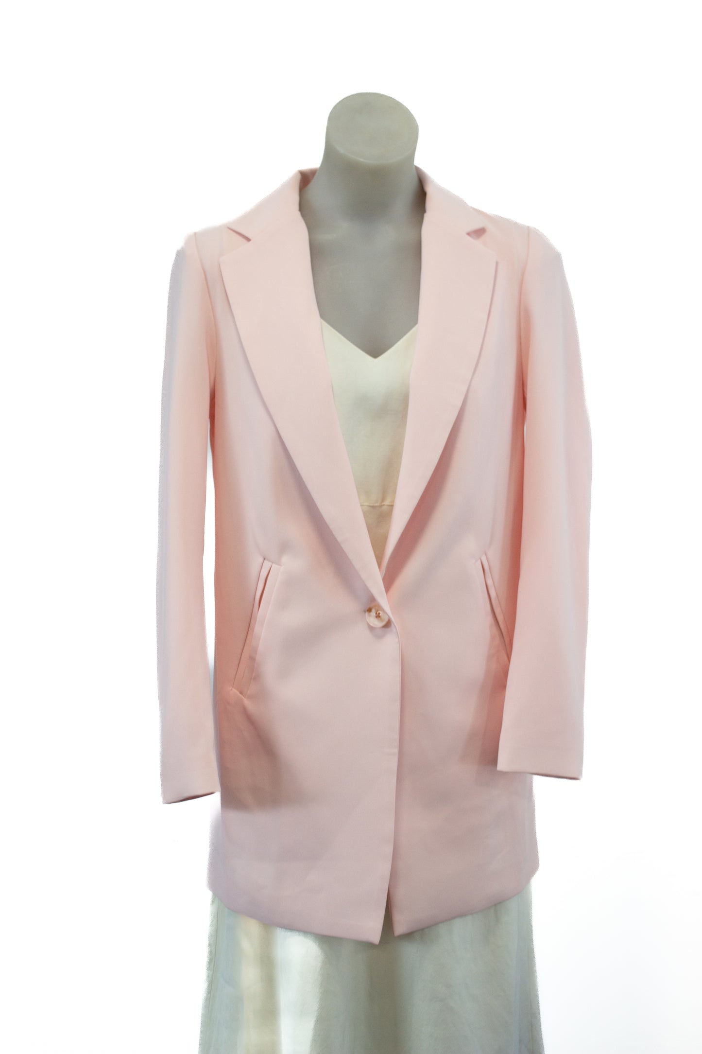 Fashionable pink blazer, S