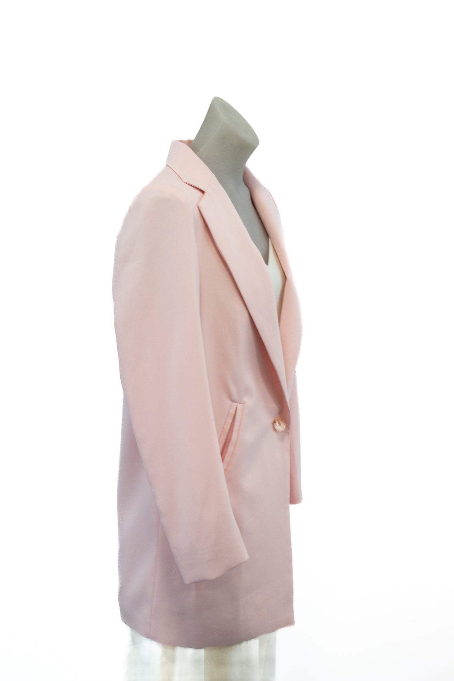 Fashionable pink blazer, S