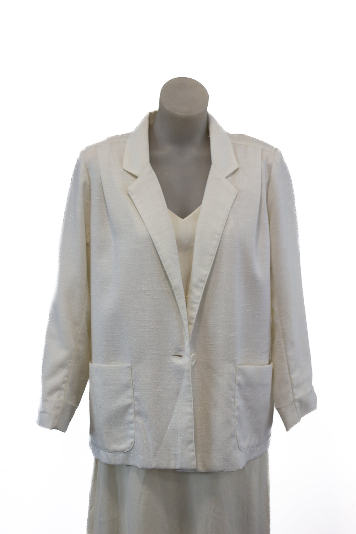 Peer Gynt NZ made white blazer, 12