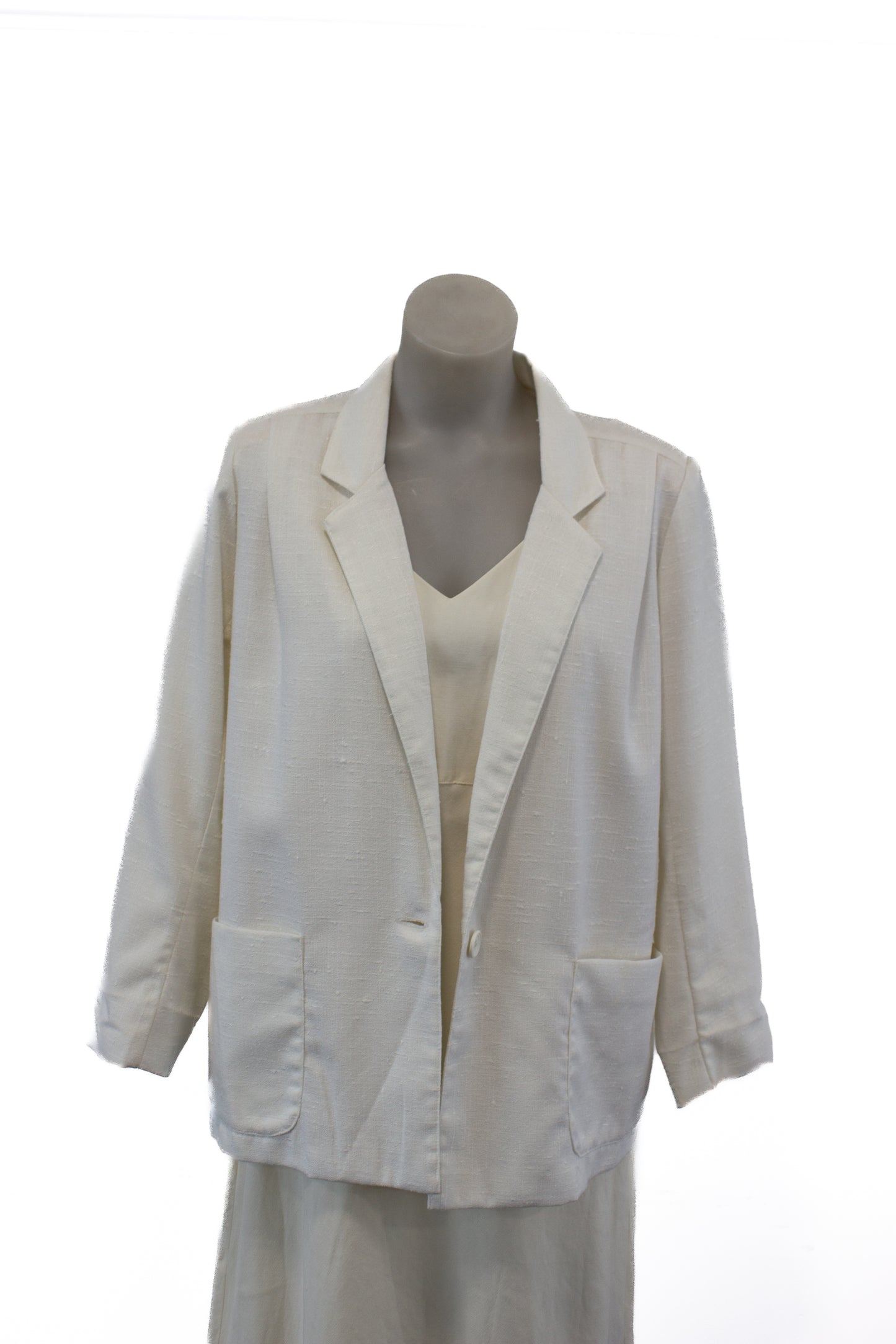 Peer Gynt NZ made white blazer, 12