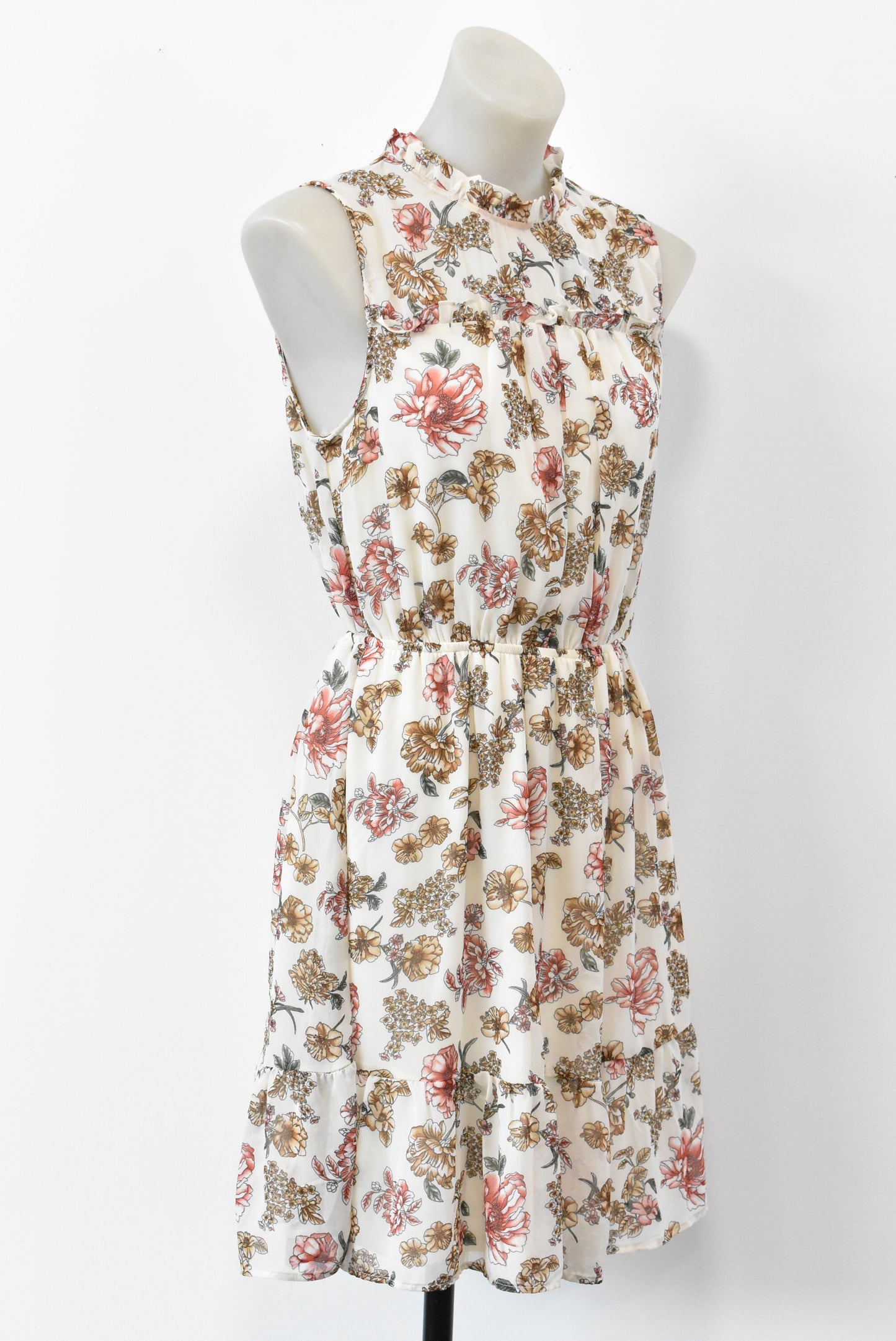 Monteau floral print dress, L