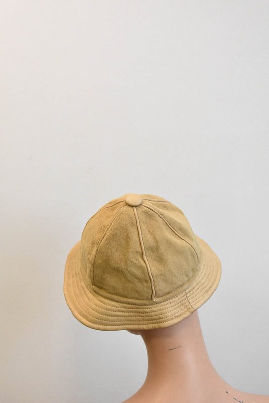 Wapiti Handcrafts deer suede retro hat made in nz, osfm