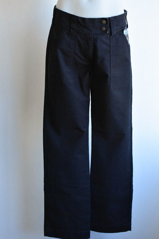 Wild South cotton stretch black pants, size 10