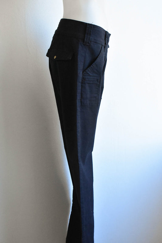 Wild South cotton stretch black pants, size 10