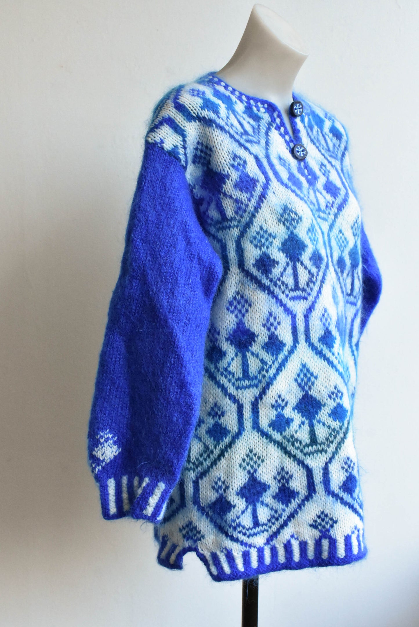 Fairisle knit jumper, Made in Alexandra NZ