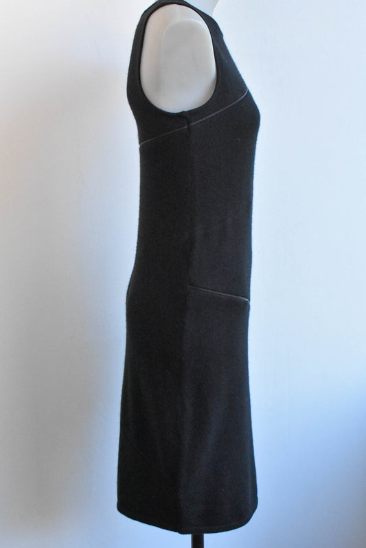 Catherine Malandrino silk-cashmere-wool black tunic, size XS
