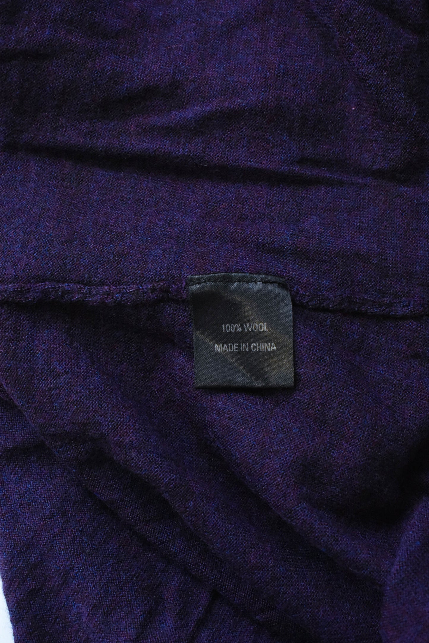 Soeur wool asymmetrical purple dress, size M