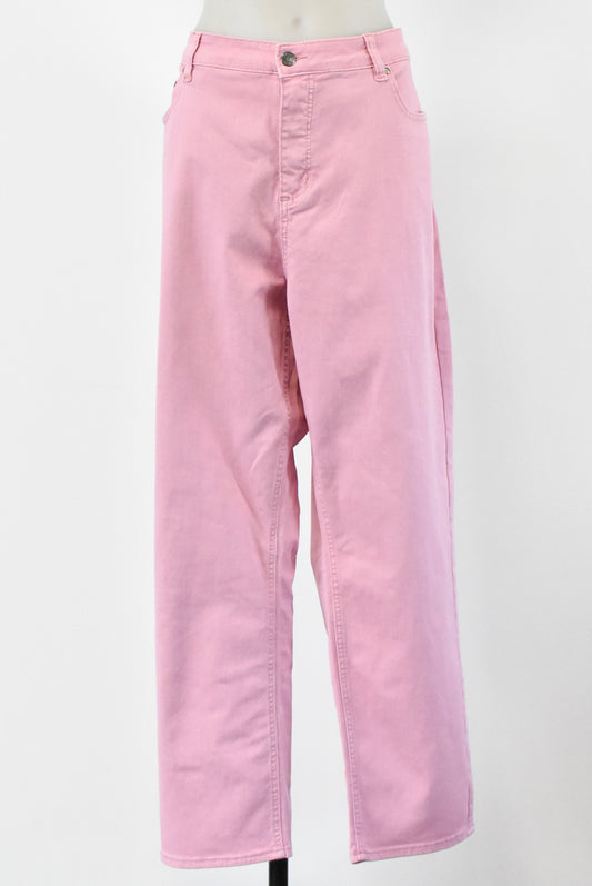 Jigsaw pink jeans, XL