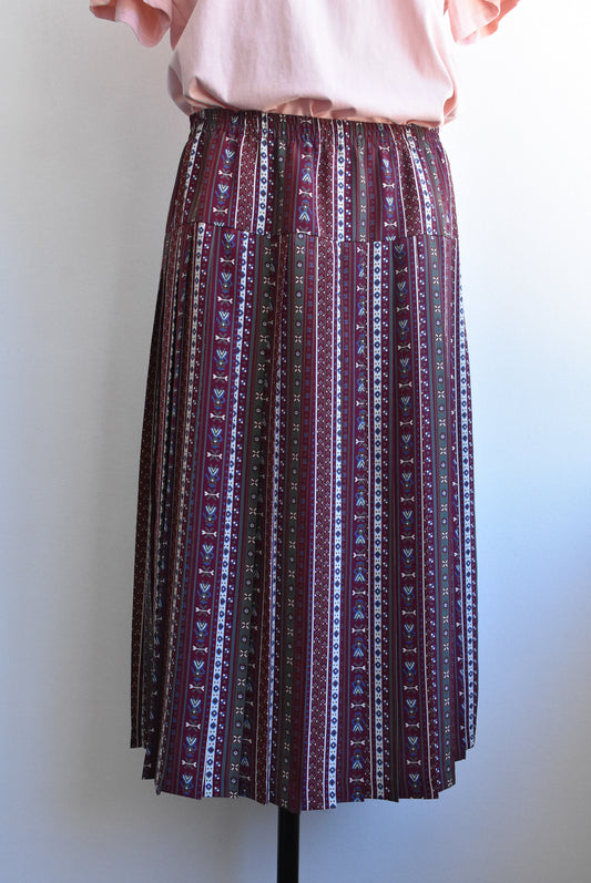 Stitches Plus 'Gold Label' retro pleated skirt, size M