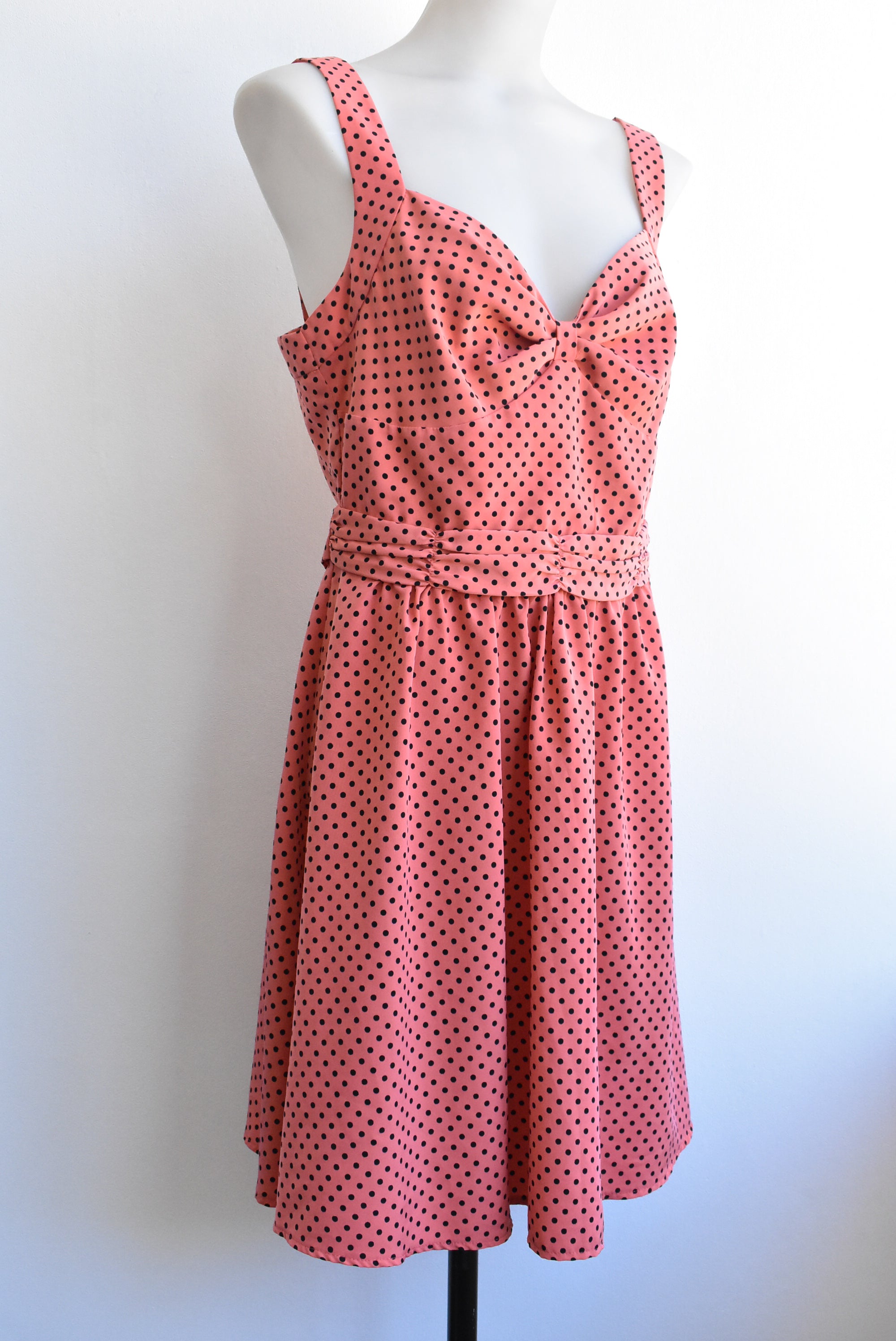 Oasis polka outlet dot dress