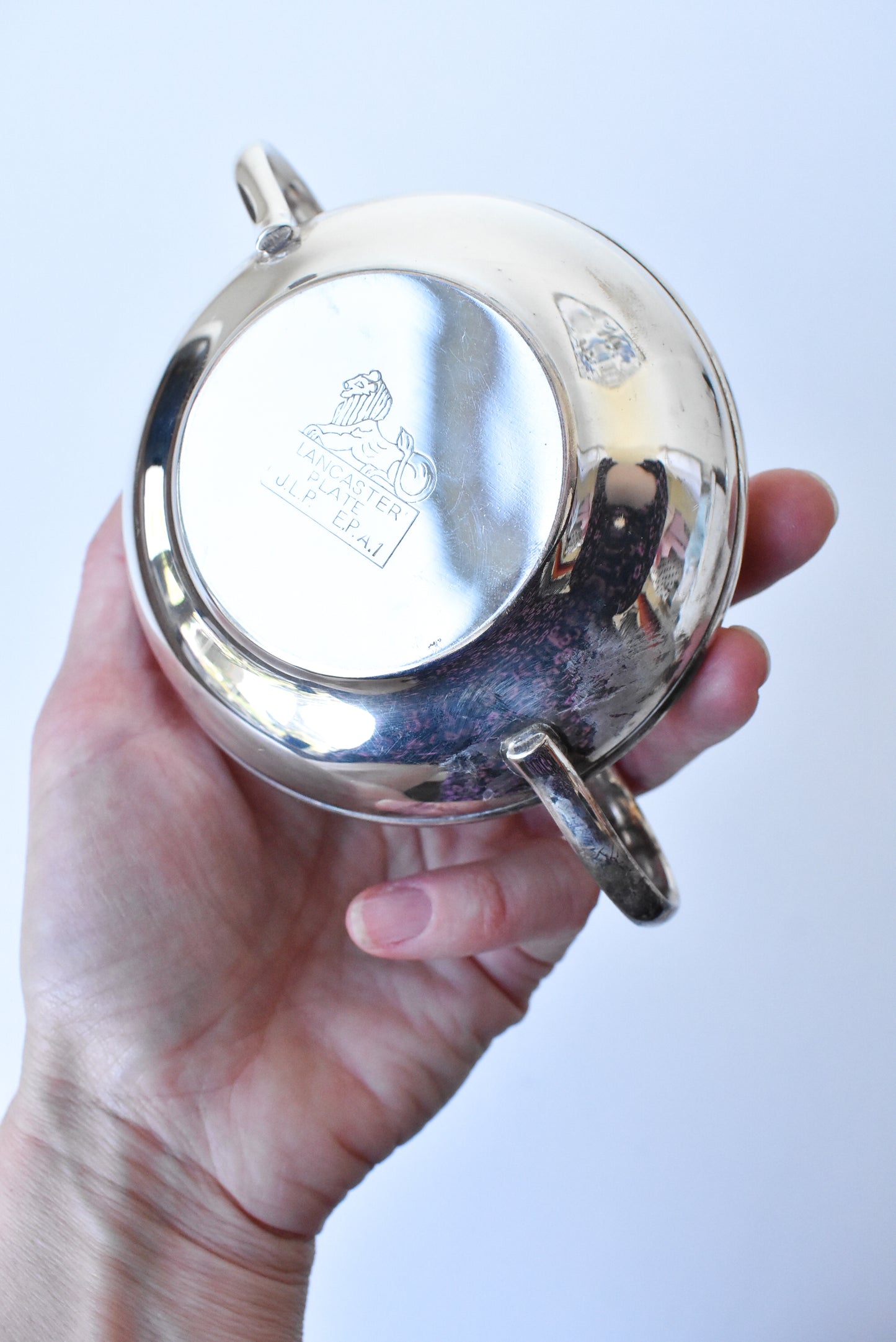 Vintage Lancaster electroplated silver tea set