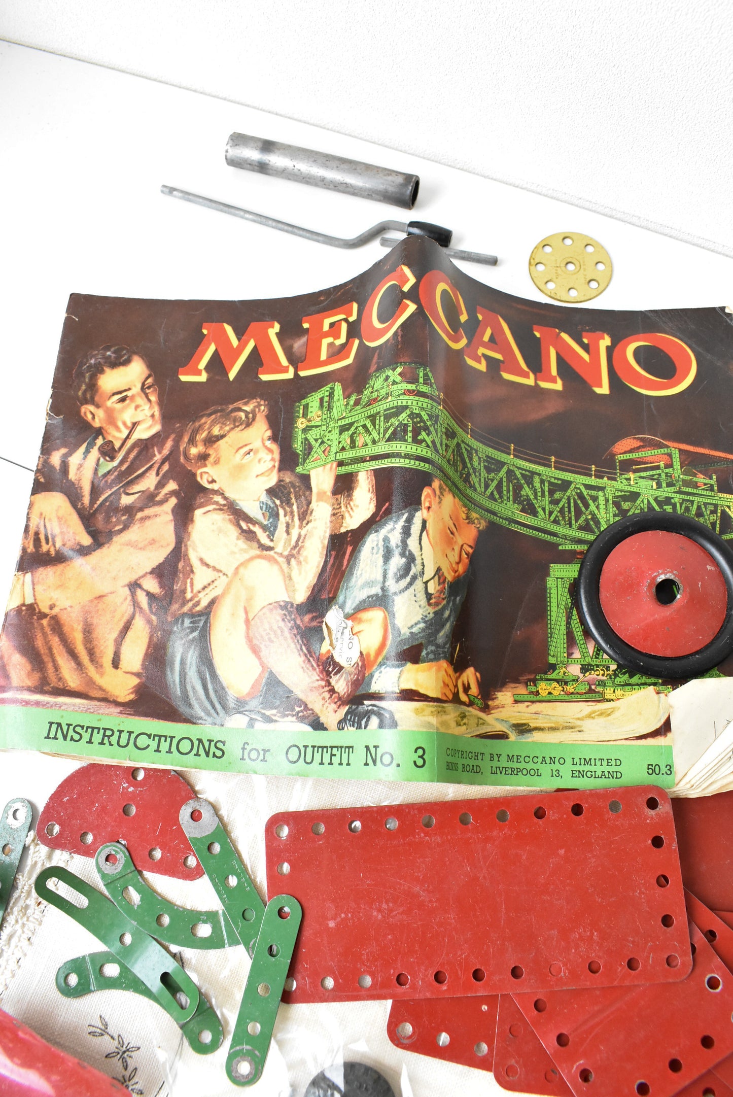 Vintage Meccano set No. 3