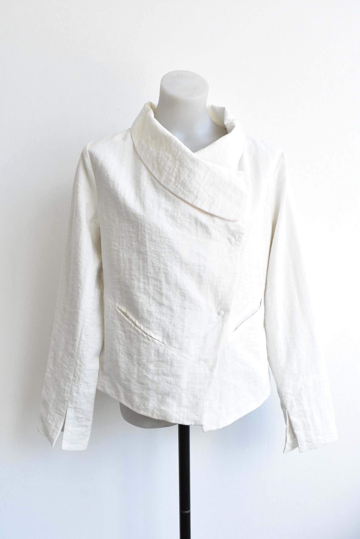 Episode cream linen jacket, size 12