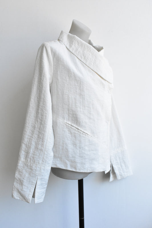 Episode cream linen jacket, size 12