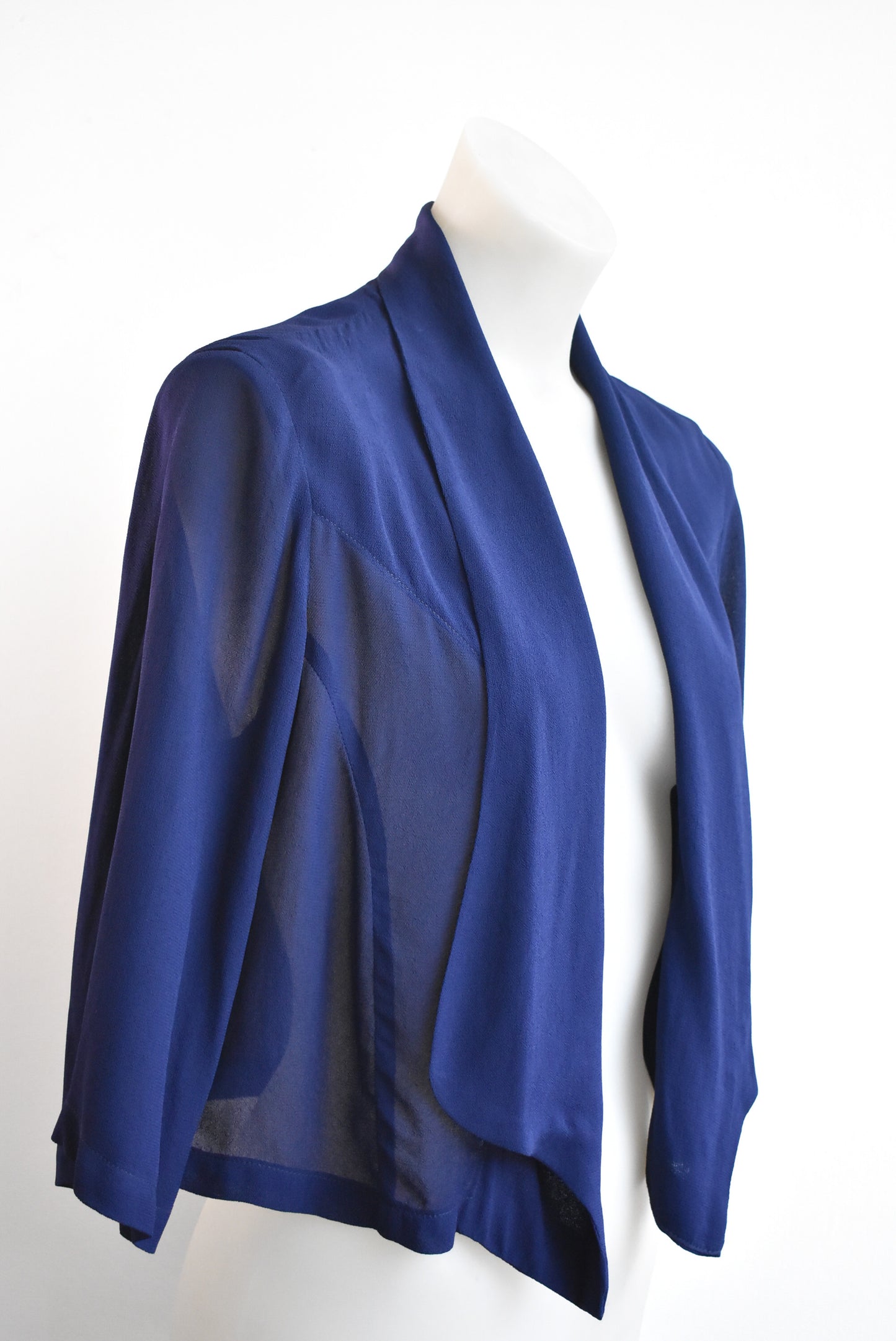 Charmaine Reveley blue jacket, size 10