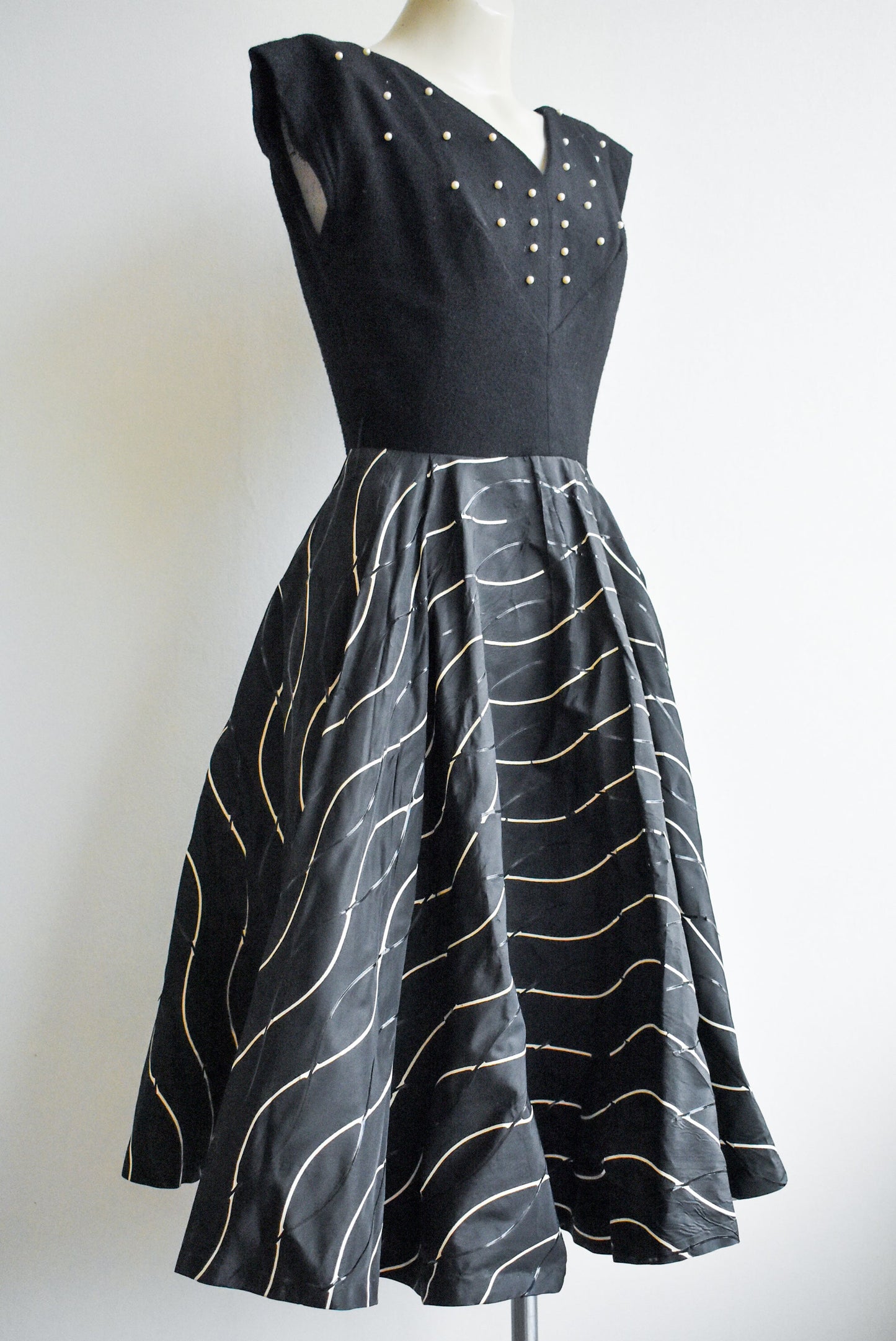 1950's winter ballgown, size S