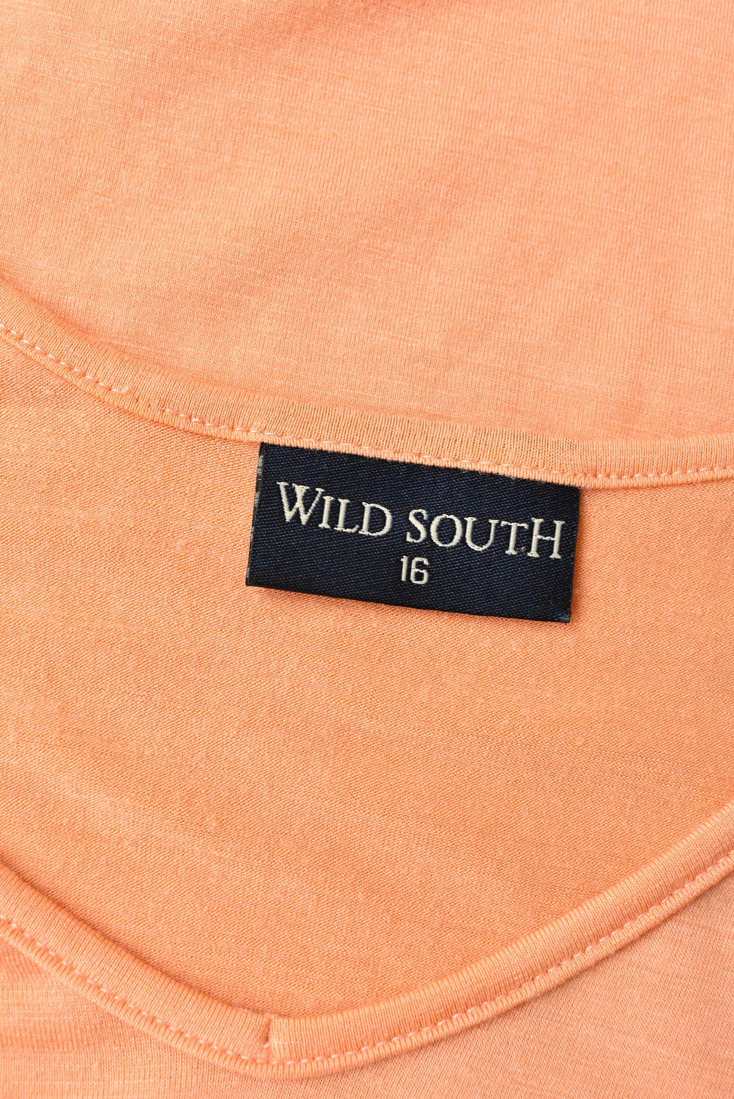 Wild South merino midi-sleeve top, size L