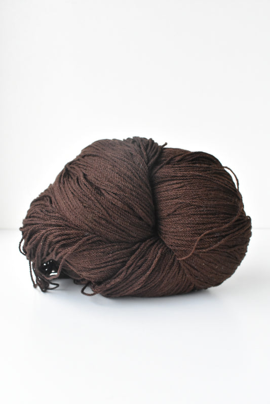 Brown DK wool yarn (600g)