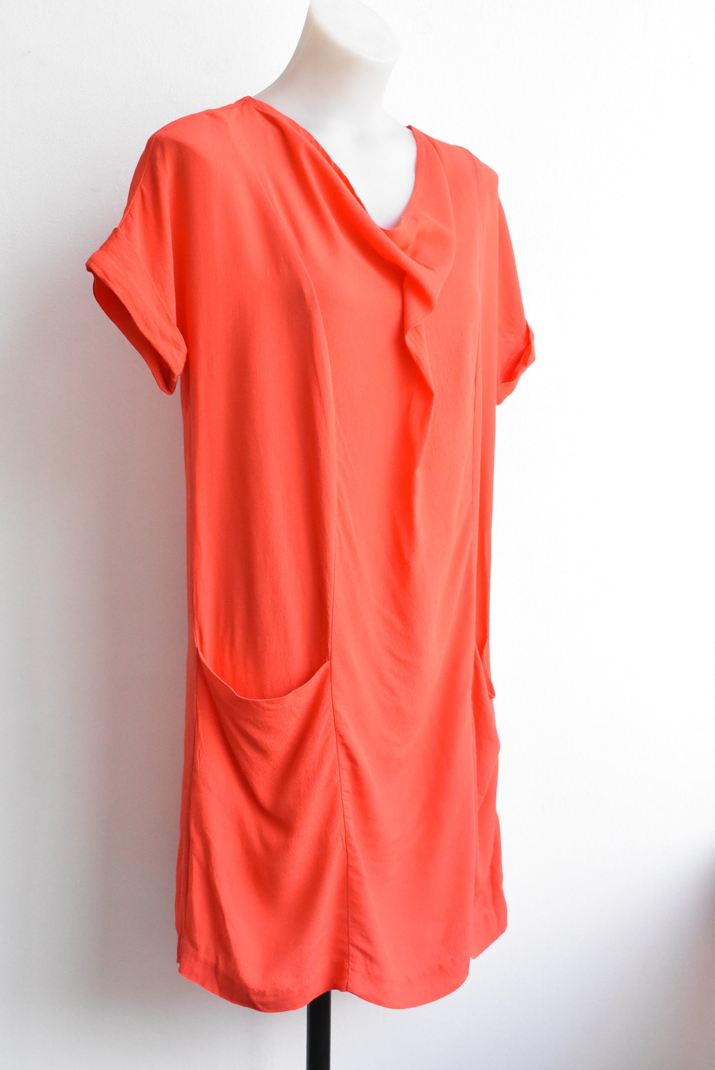 Mardee short orange dress, size 14